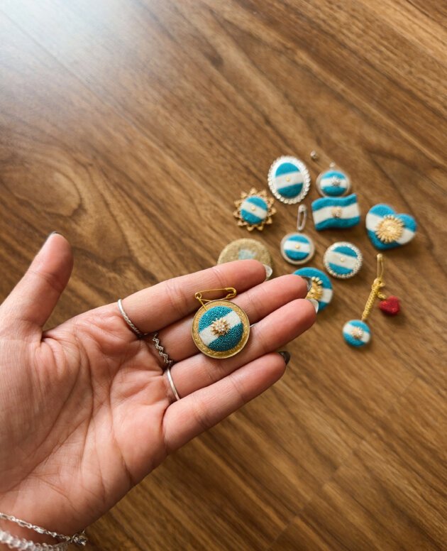 ESCARAPELA MONEDA SOL