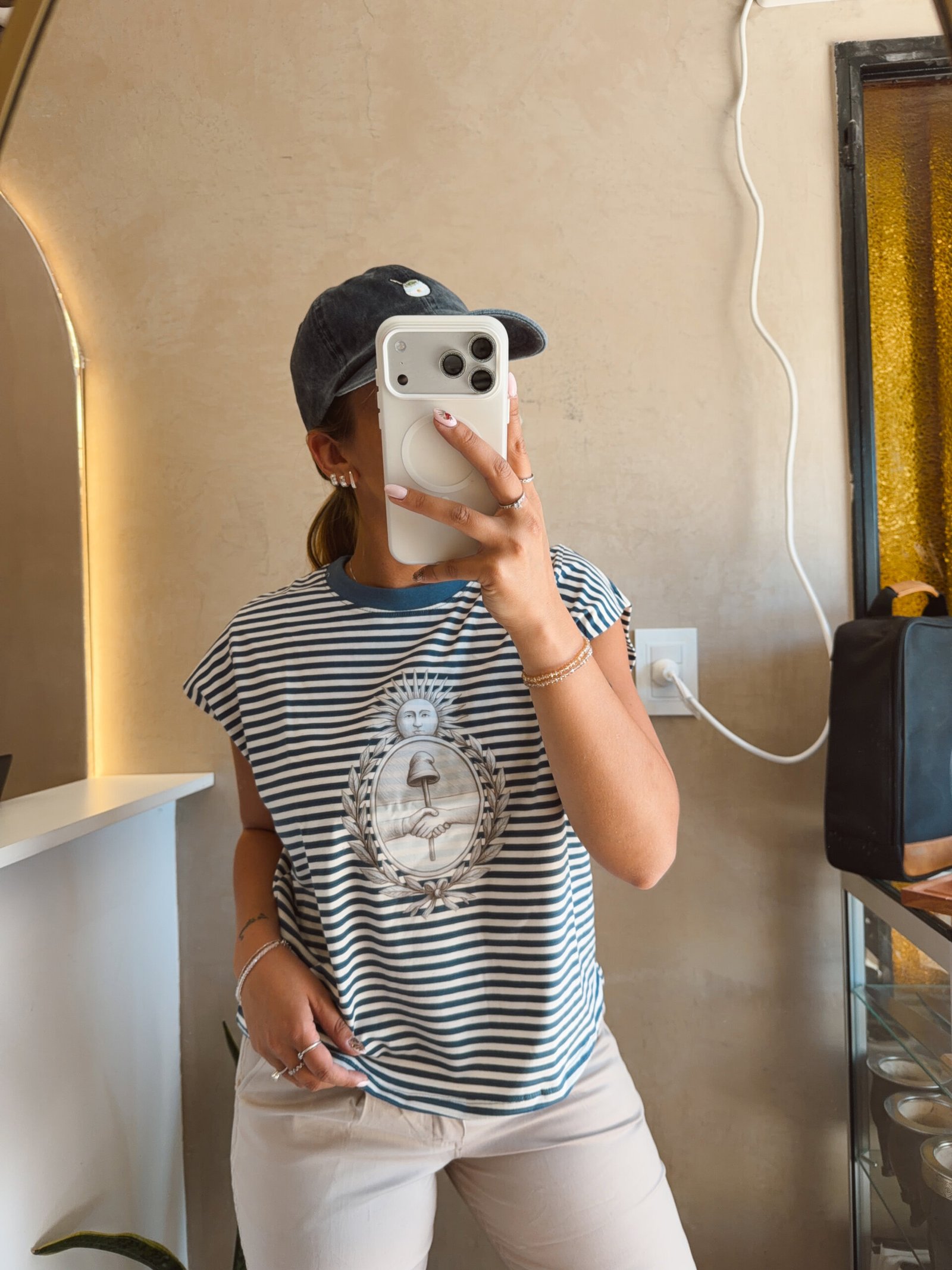 MUSCULOSA RAYADA AZUL - Image 2