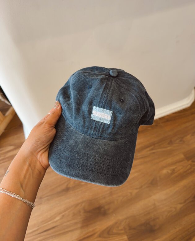 GORRA BORDADA BANDERA ARG AZUL