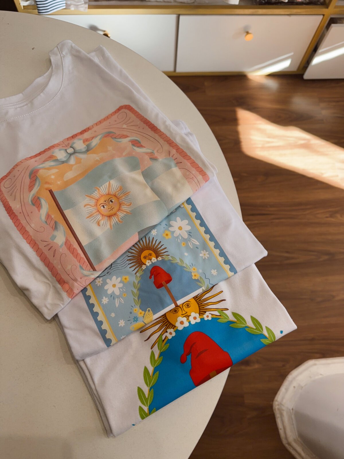 PACK DE 3 REMERAS ARG