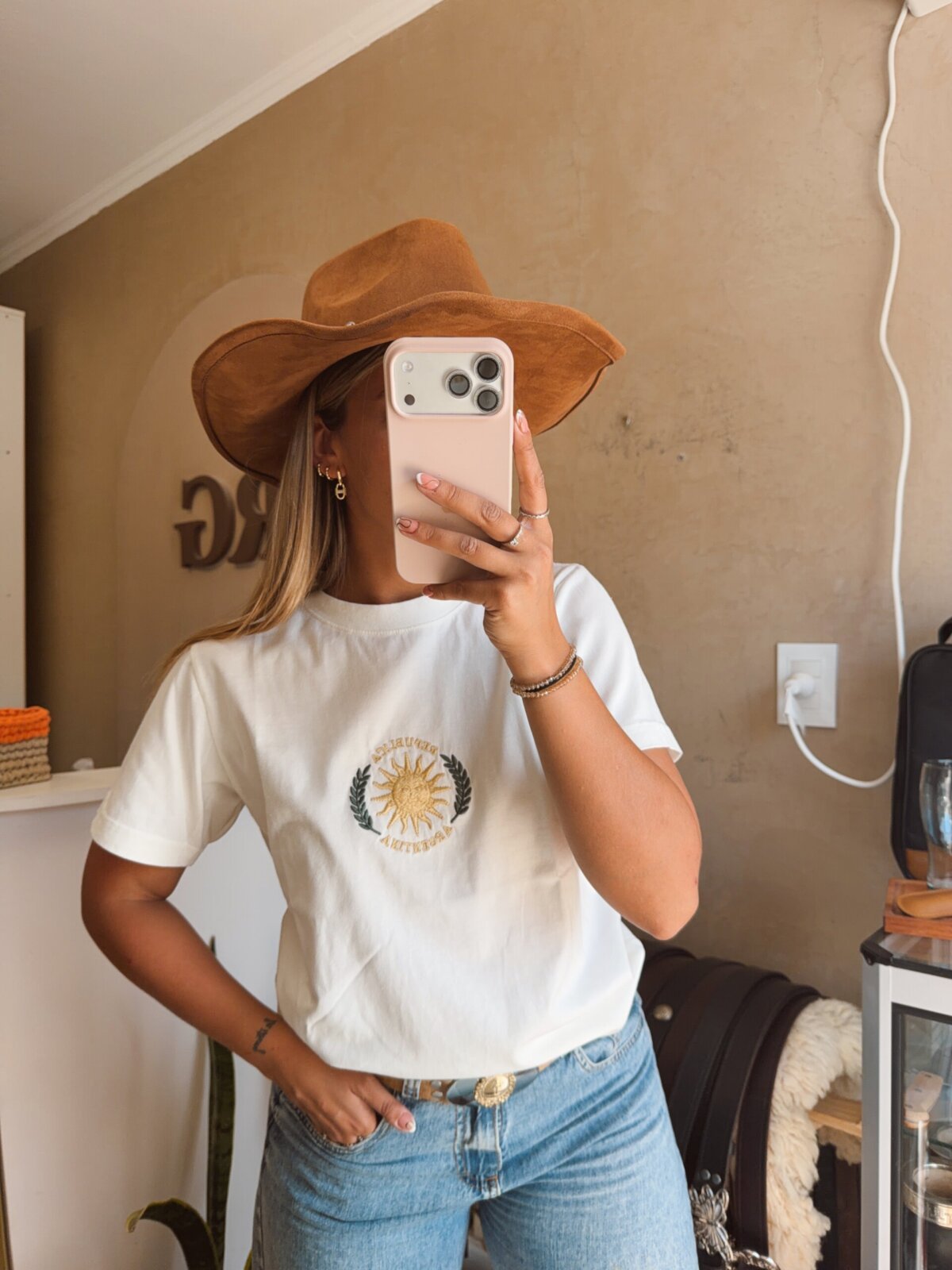 REMERA REPUBLICA ARG Y SOL NATURAL - Image 2