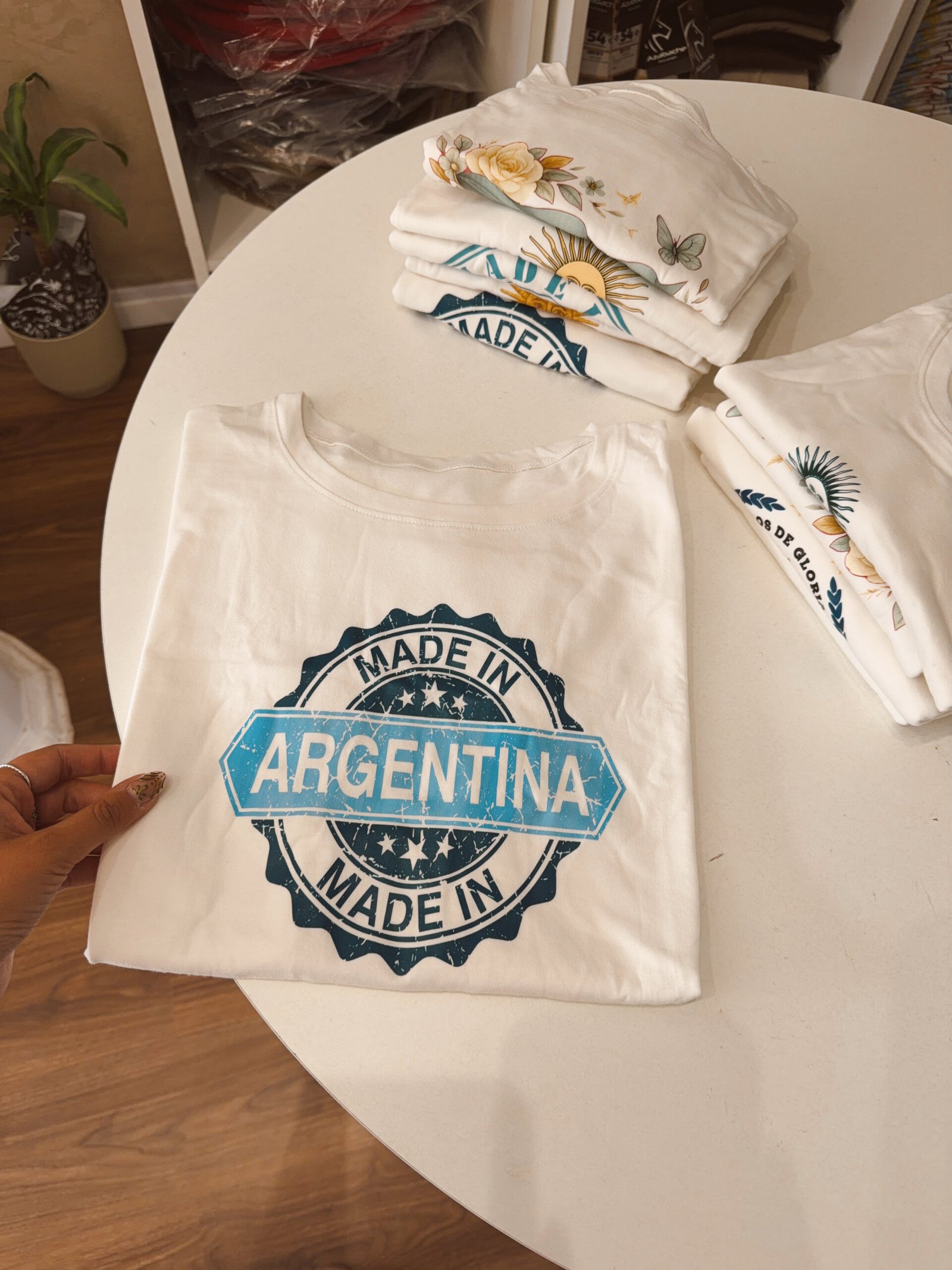 REMERA ALGODON MADE IN ARGENTINA