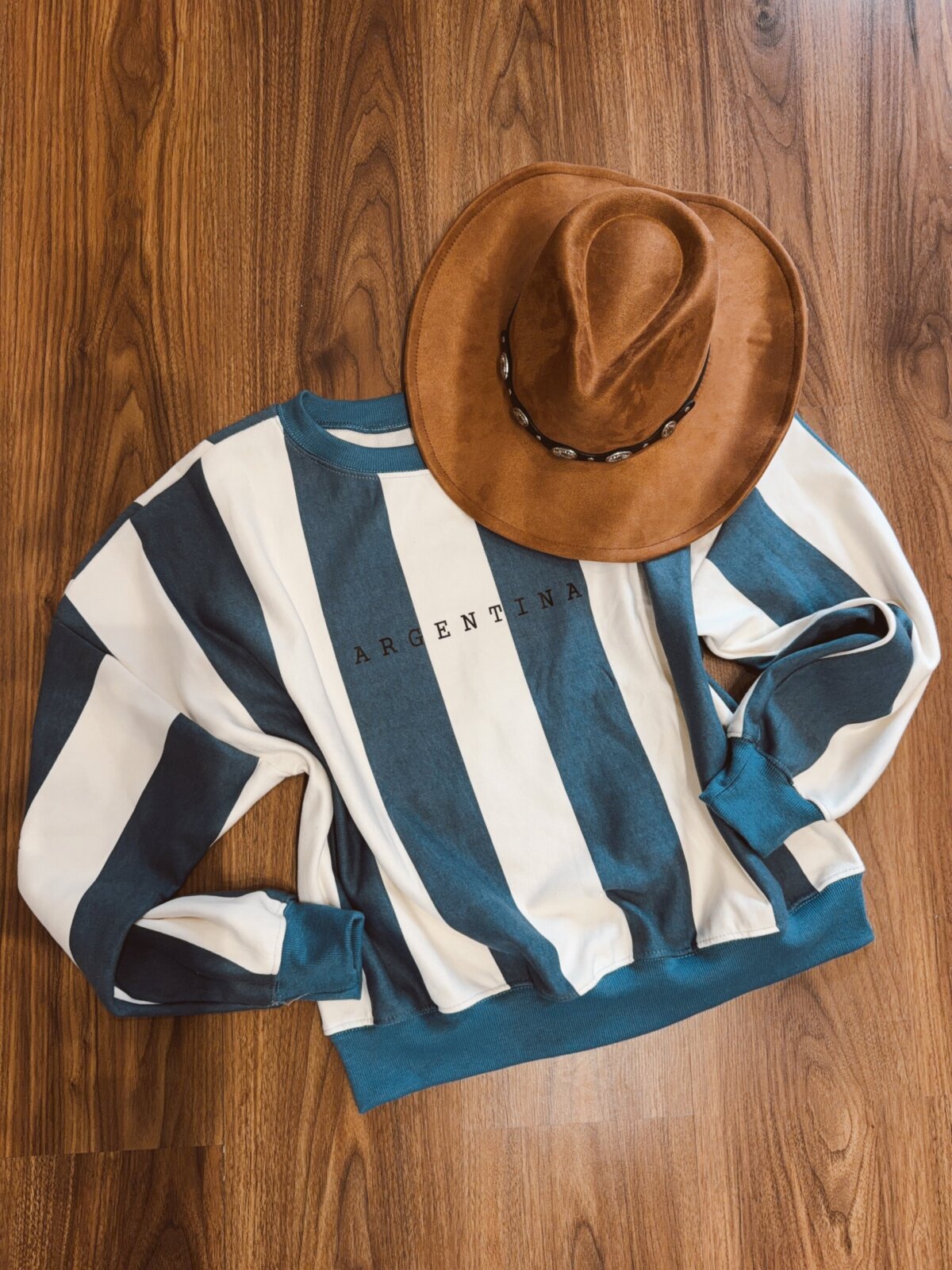 BUZO SEAN ETERNOS LOS LAURELES AZUL