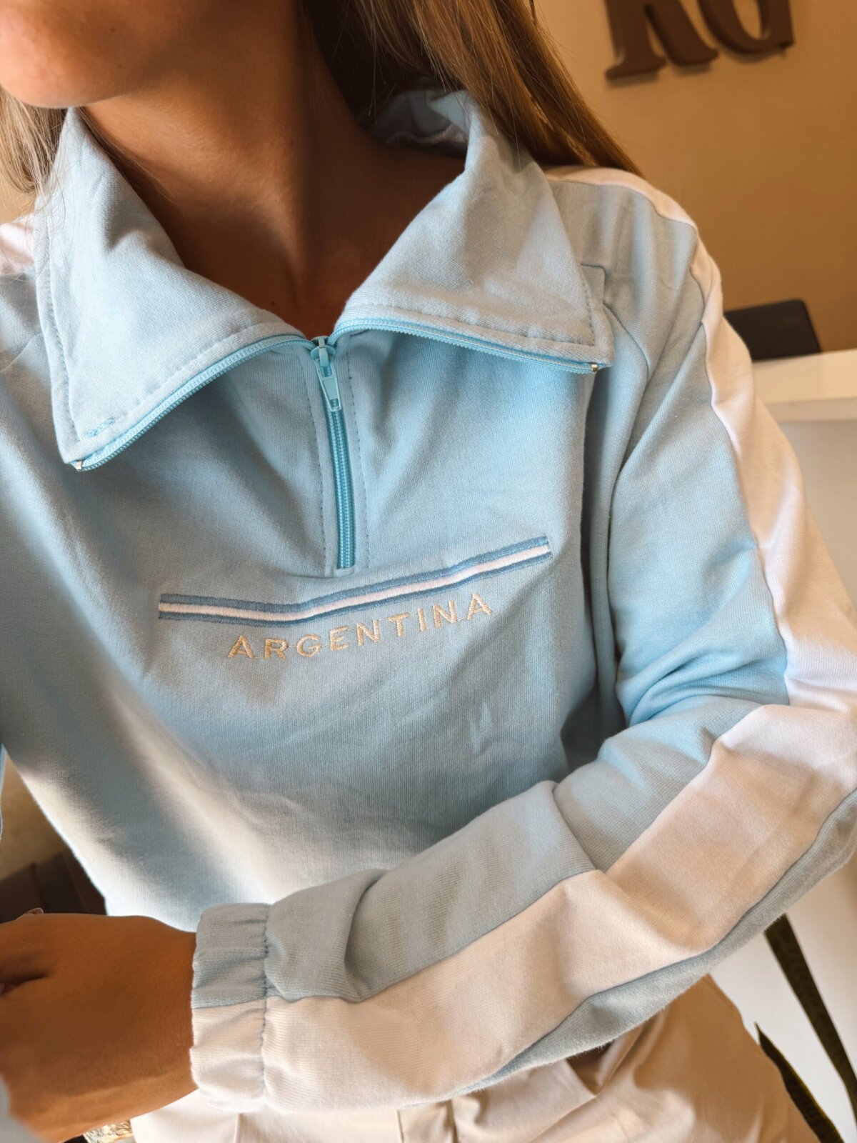 BUZO ARGENTINA BANDERA CELESTE - Image 2