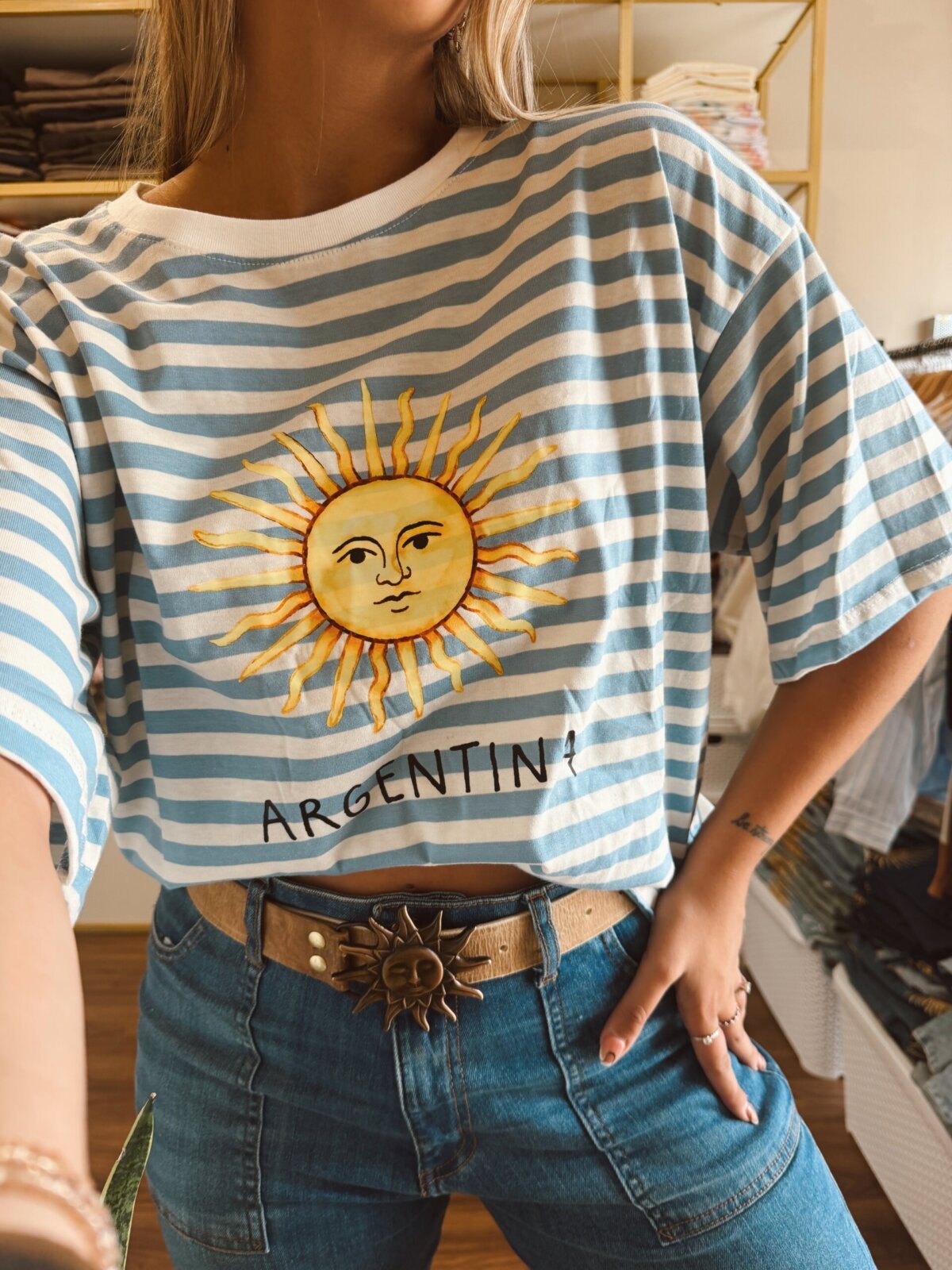 REMERA ARGENTINA SOL