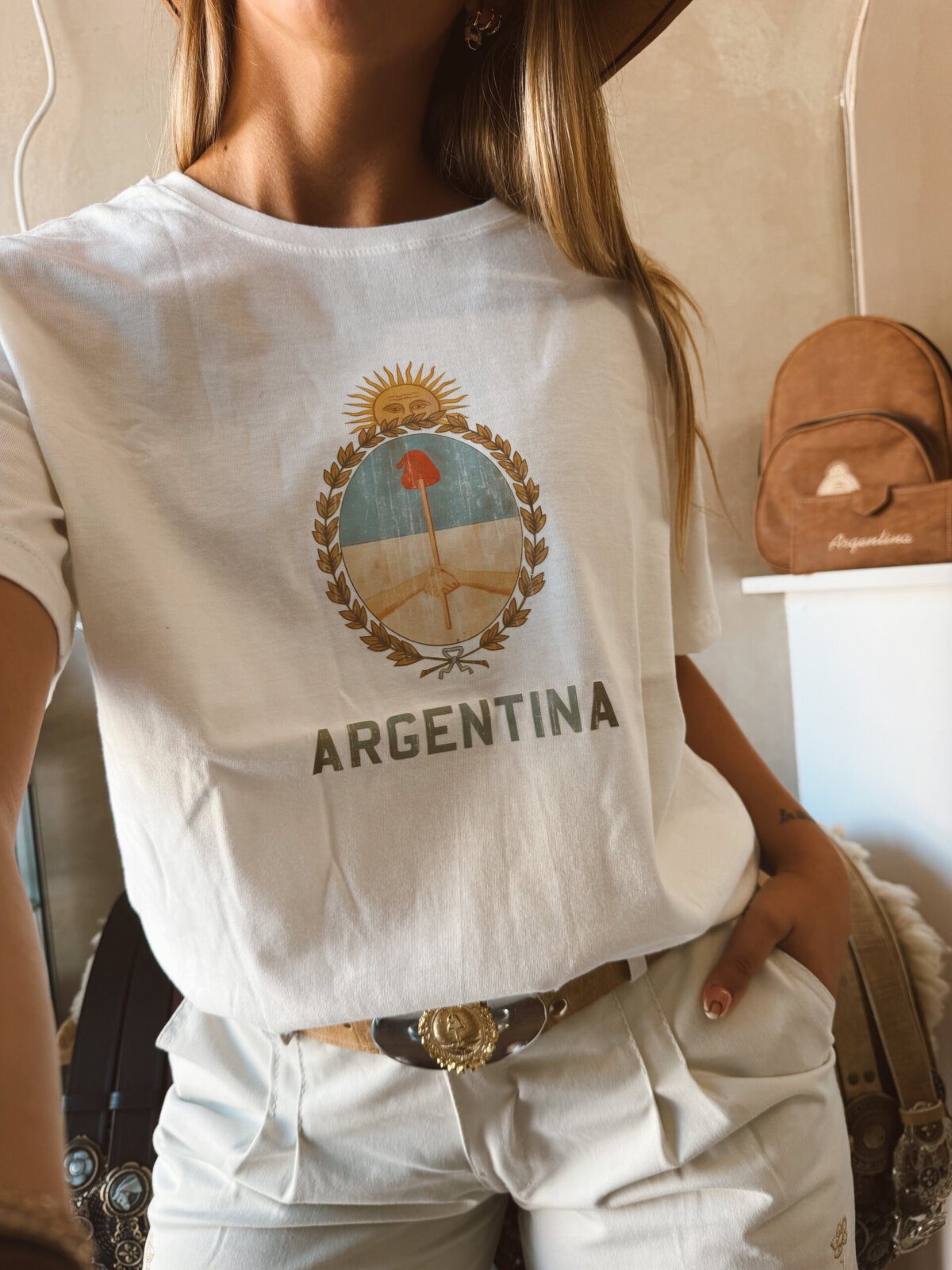 REMERA ESCUDO ARGENTINA