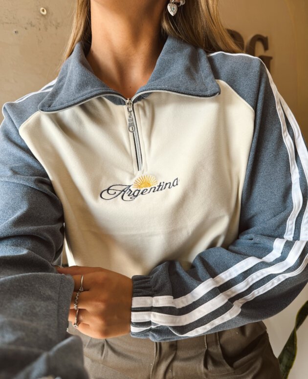 BUZO ARGENTINA SOL AZUL