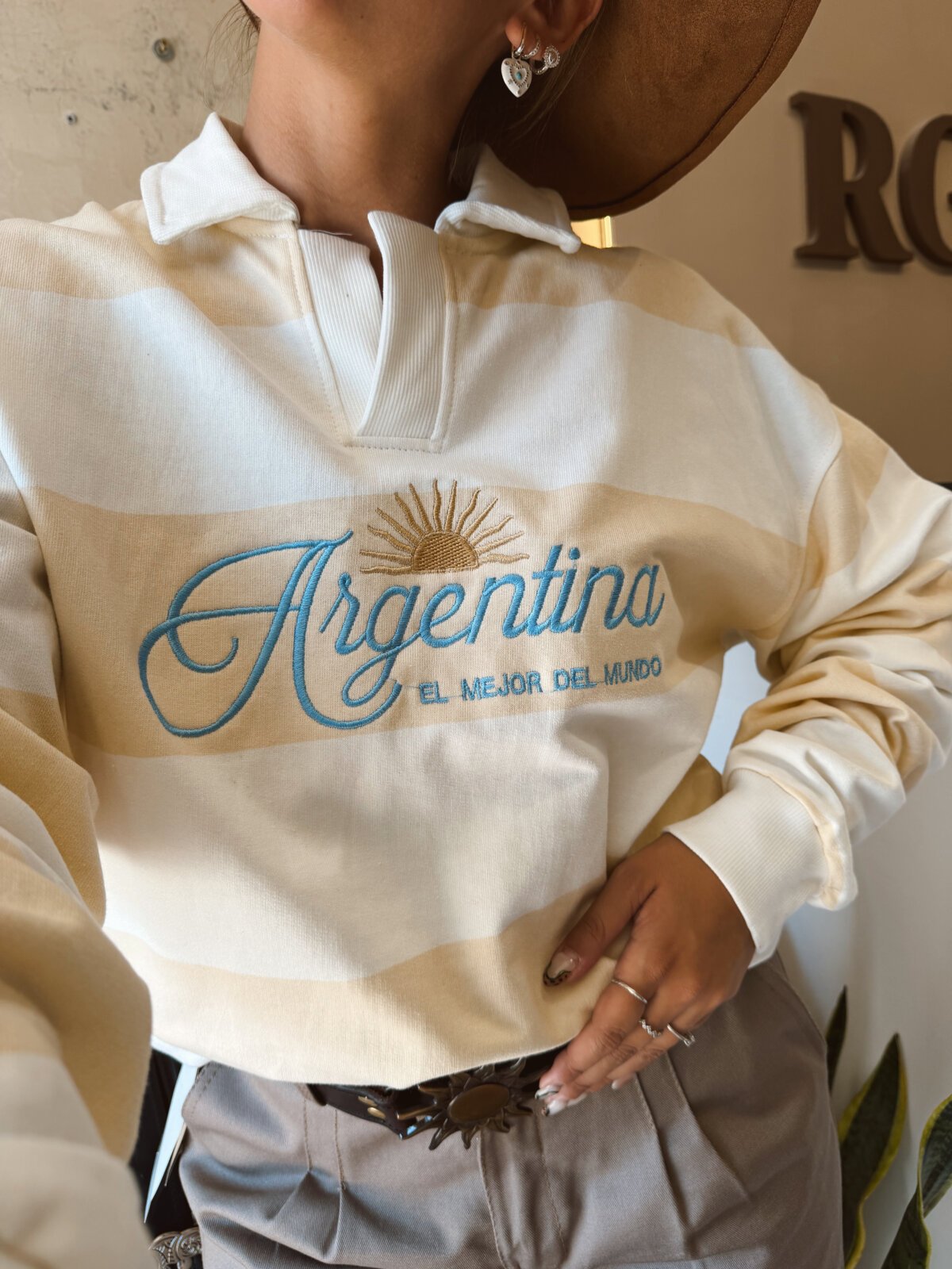 BUZO ARGENTINA CHOMBA MAÍZ - Image 2