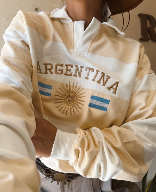 BUZO ARGENTINA BANDERAS MAÍZ