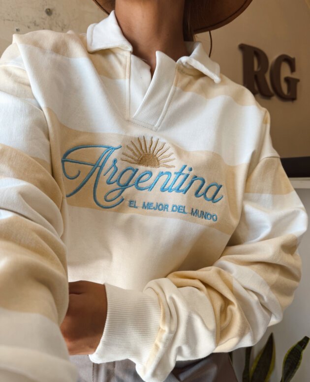 BUZO ARGENTINA CHOMBA MAÍZ