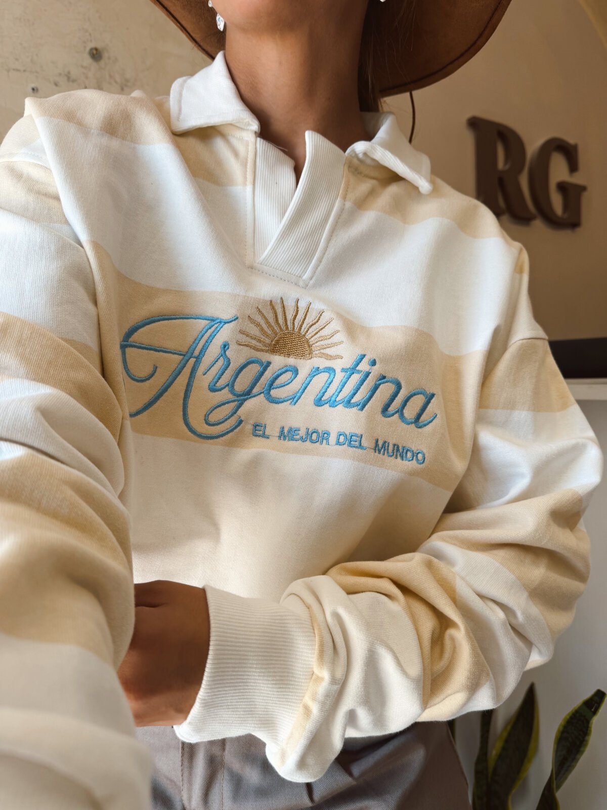 BUZO ARGENTINA CHOMBA MAÍZ