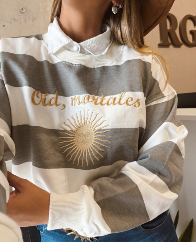 BUZO OID MORTALES GRIS