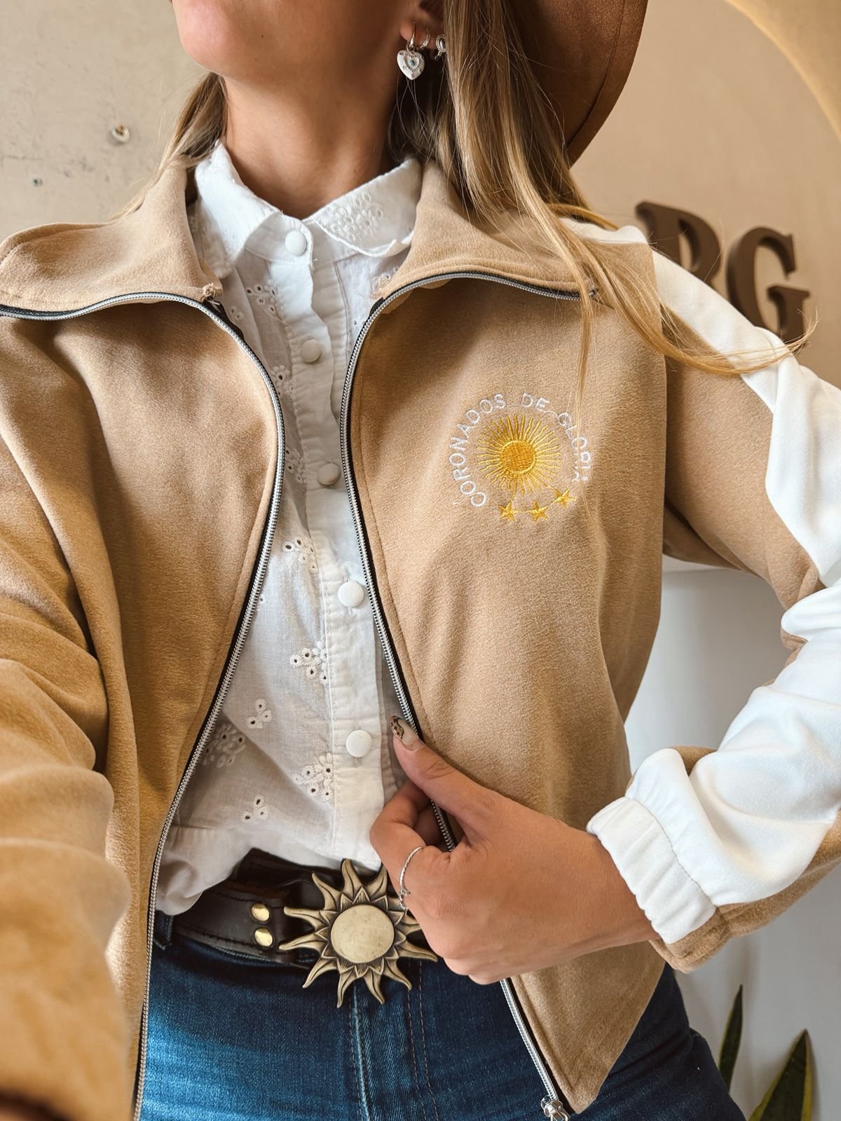 CAMPERA CORONADOS CAMEL