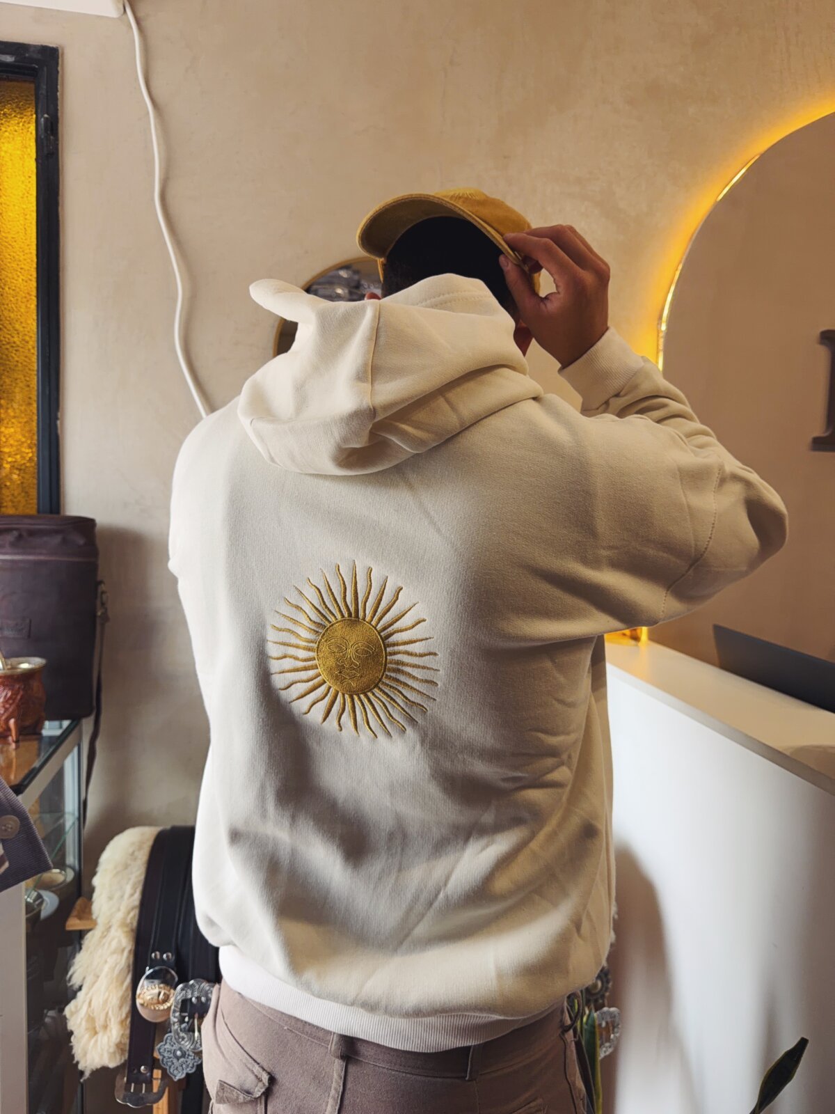 BUZO SOL BORDADO NATURAL - Image 4