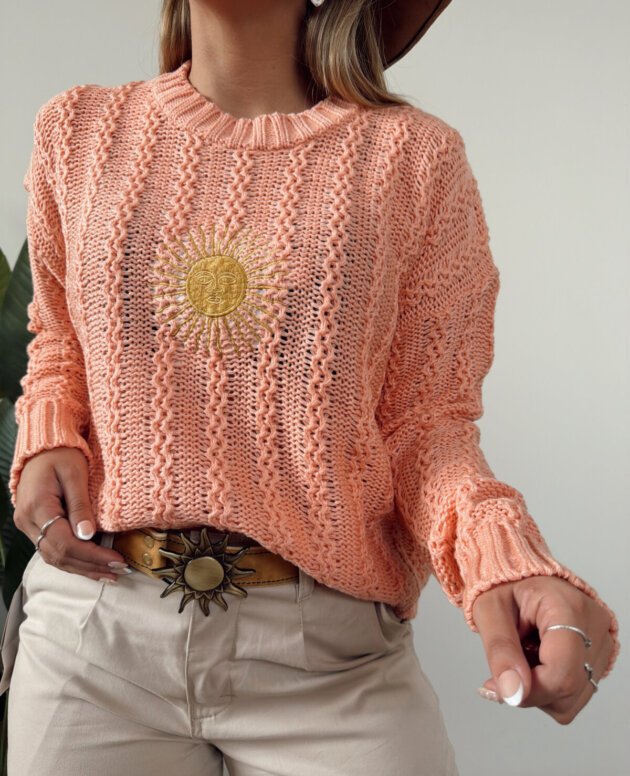 SWEATER SOL DE MAYO ROSA