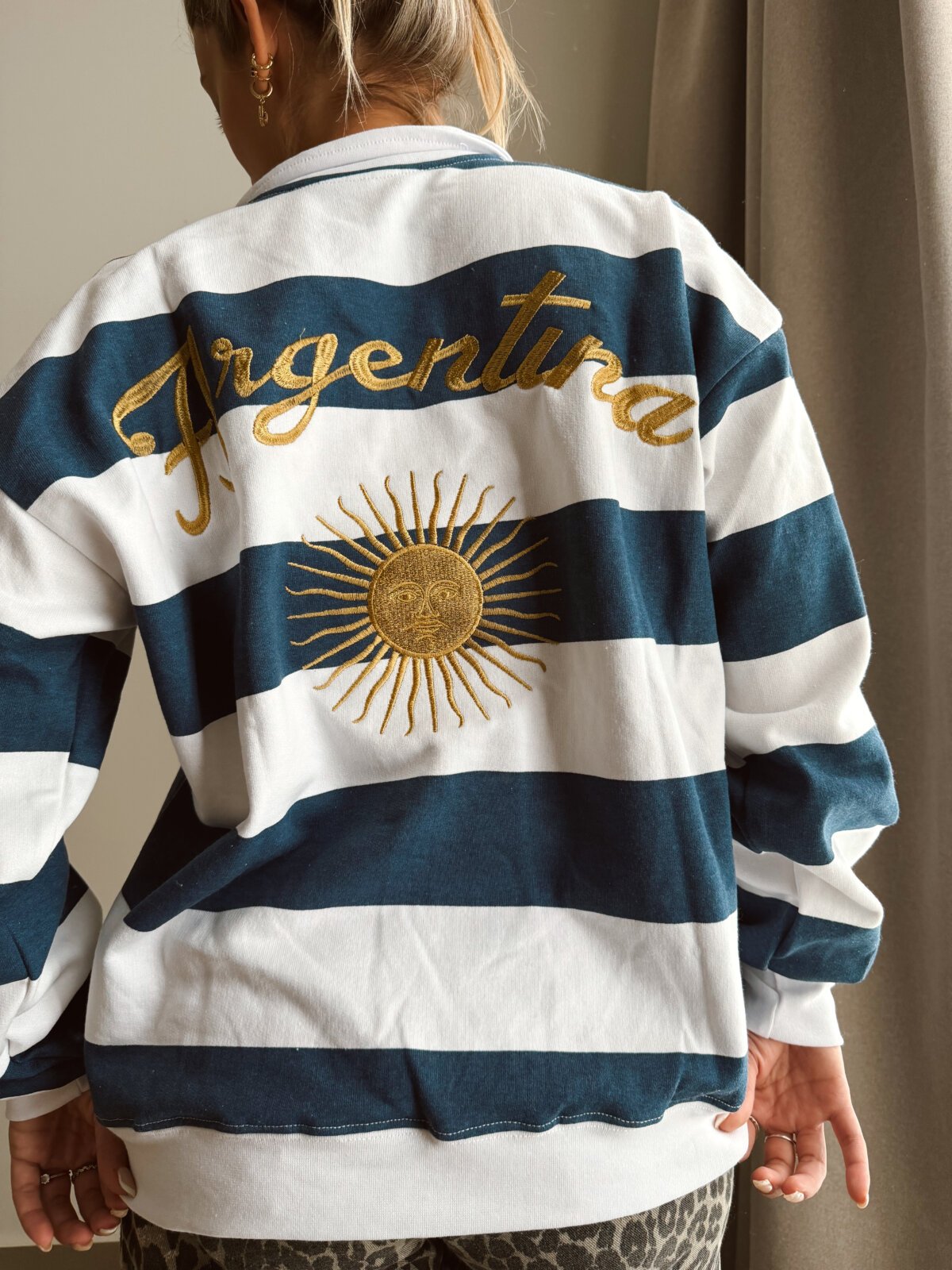 BUZO CHOMBA ARGENTINA AZUL - Image 3