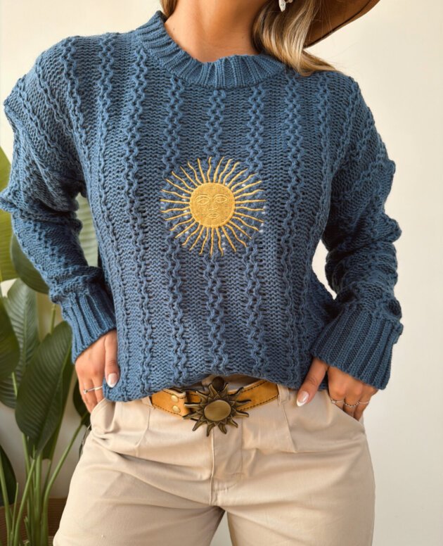SWEATER SOL DE MAYO AZUL