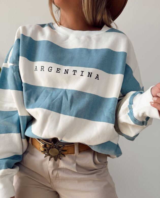 BUZO SEAN ETERNOS FRISA CELESTE