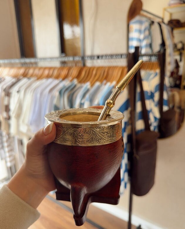 MATE IMPERIAL CINCELADO