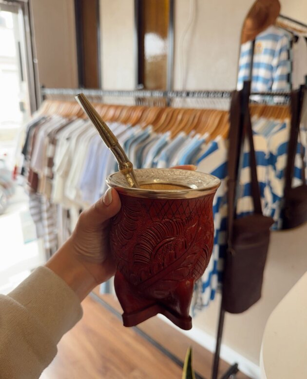 MATE CAMIONERO VIROLA INVERTIDA BORDO