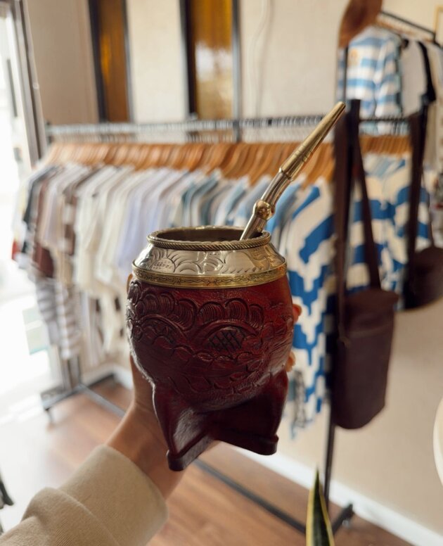 MATE TORPEDO REPUJADO