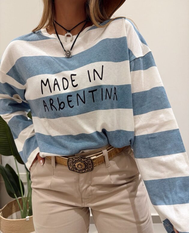 REMERA MANGA LARGA MADE IN ARGENTINA