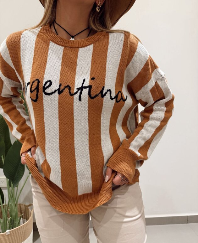 SWEATER ARGENTINA CAMEL