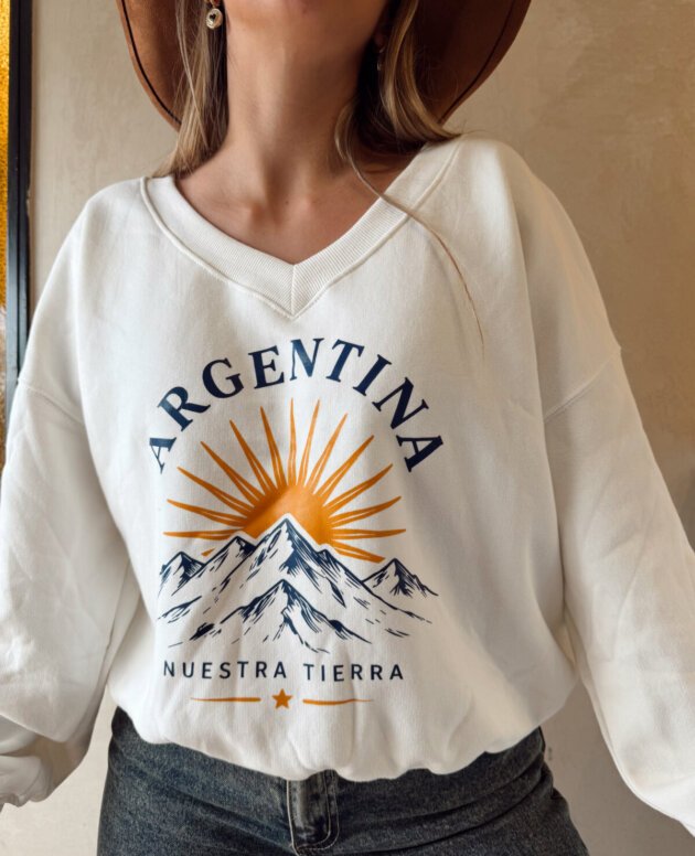 BUZO NUESTRA TIERRA LISO FRISA