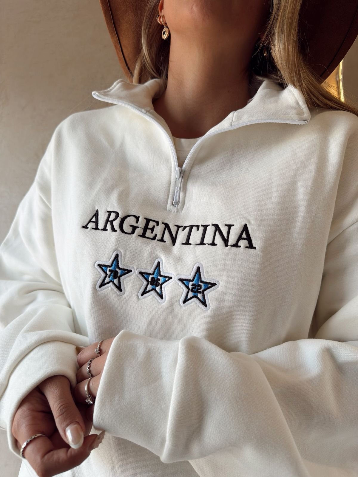 BUZO ARGENTINA TRES ESTRELLAS FRISA - Image 2
