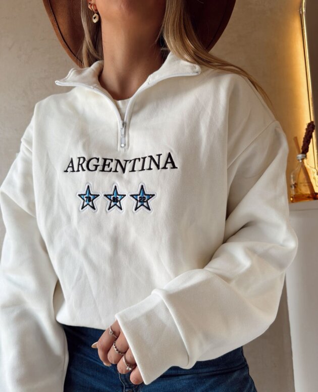 BUZO ARGENTINA TRES ESTRELLAS FRISA