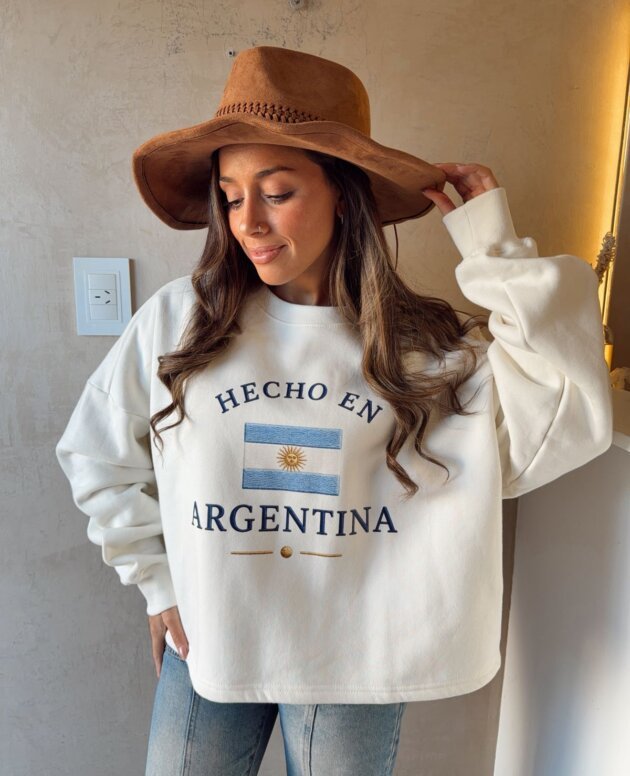 BUZO HECHO EN ARGENTINA FRISA