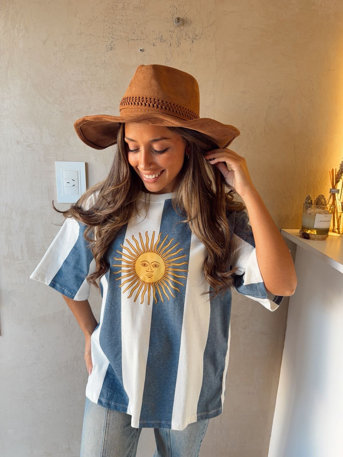 REMERA SOL DE MAYO AZUL - Image 3
