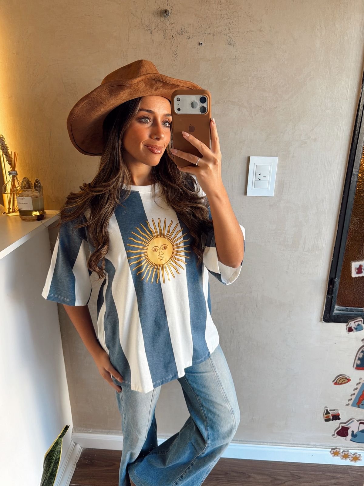 REMERA SOL DE MAYO AZUL - Image 2