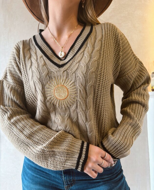 SWEATER CUELLO V