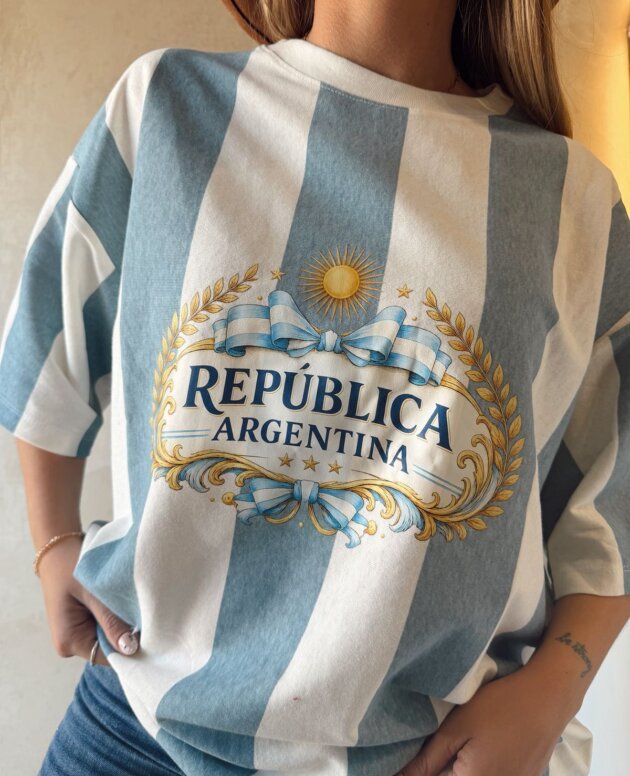 REMERA REPUBLICA ARGENTINA