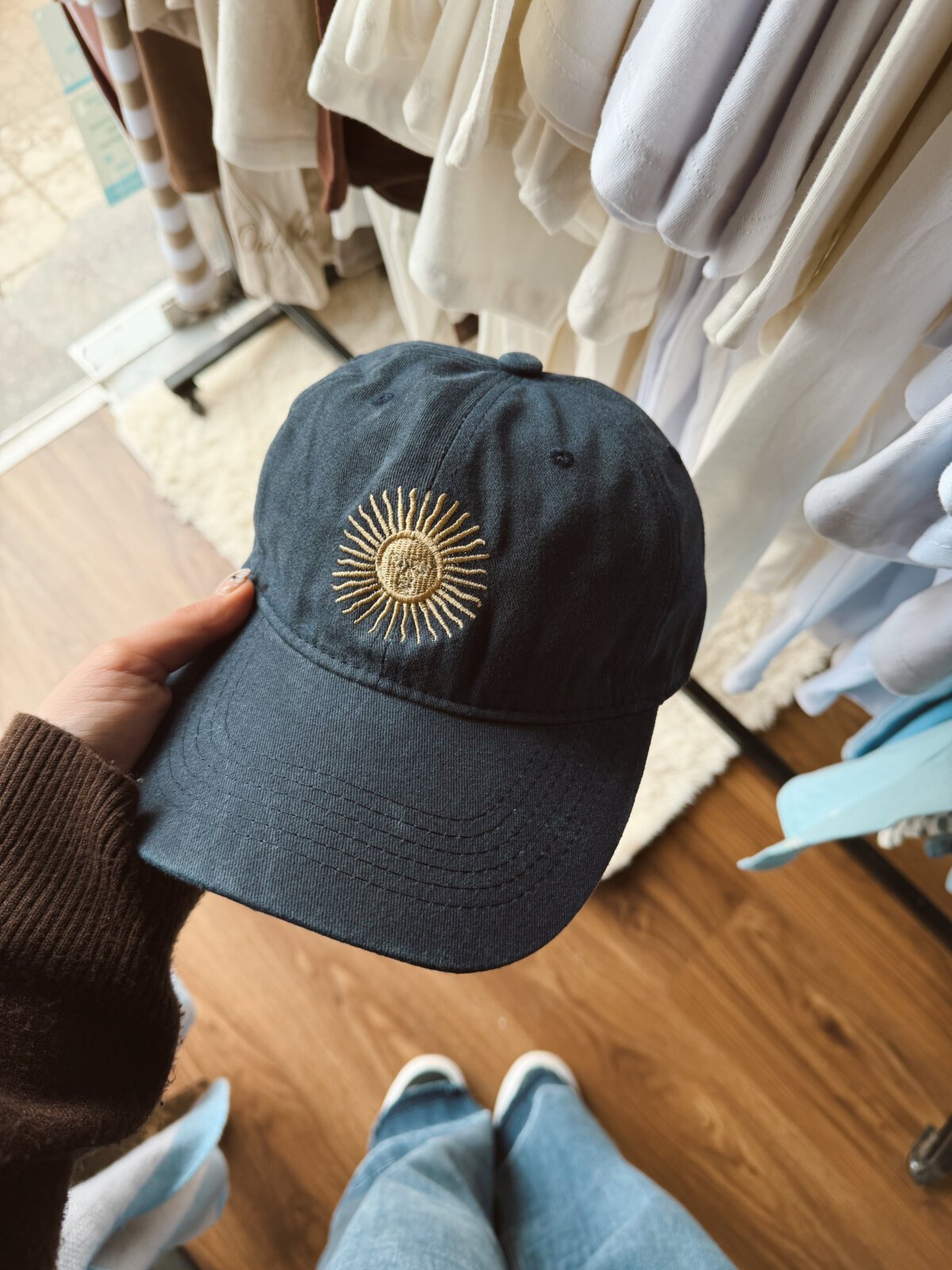GORRA SOL DE MAYO AZUL