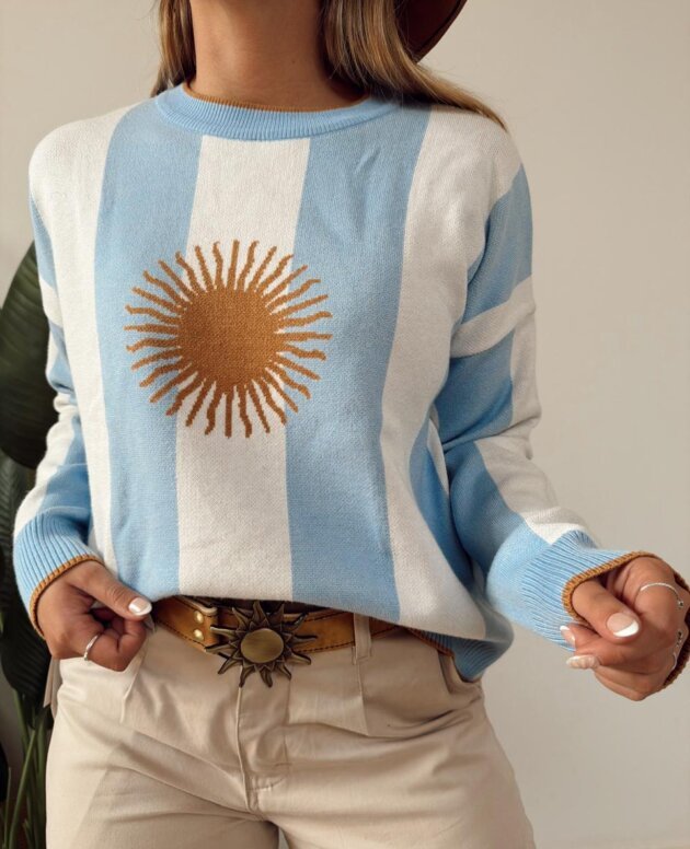 SWEATER ARGENTO