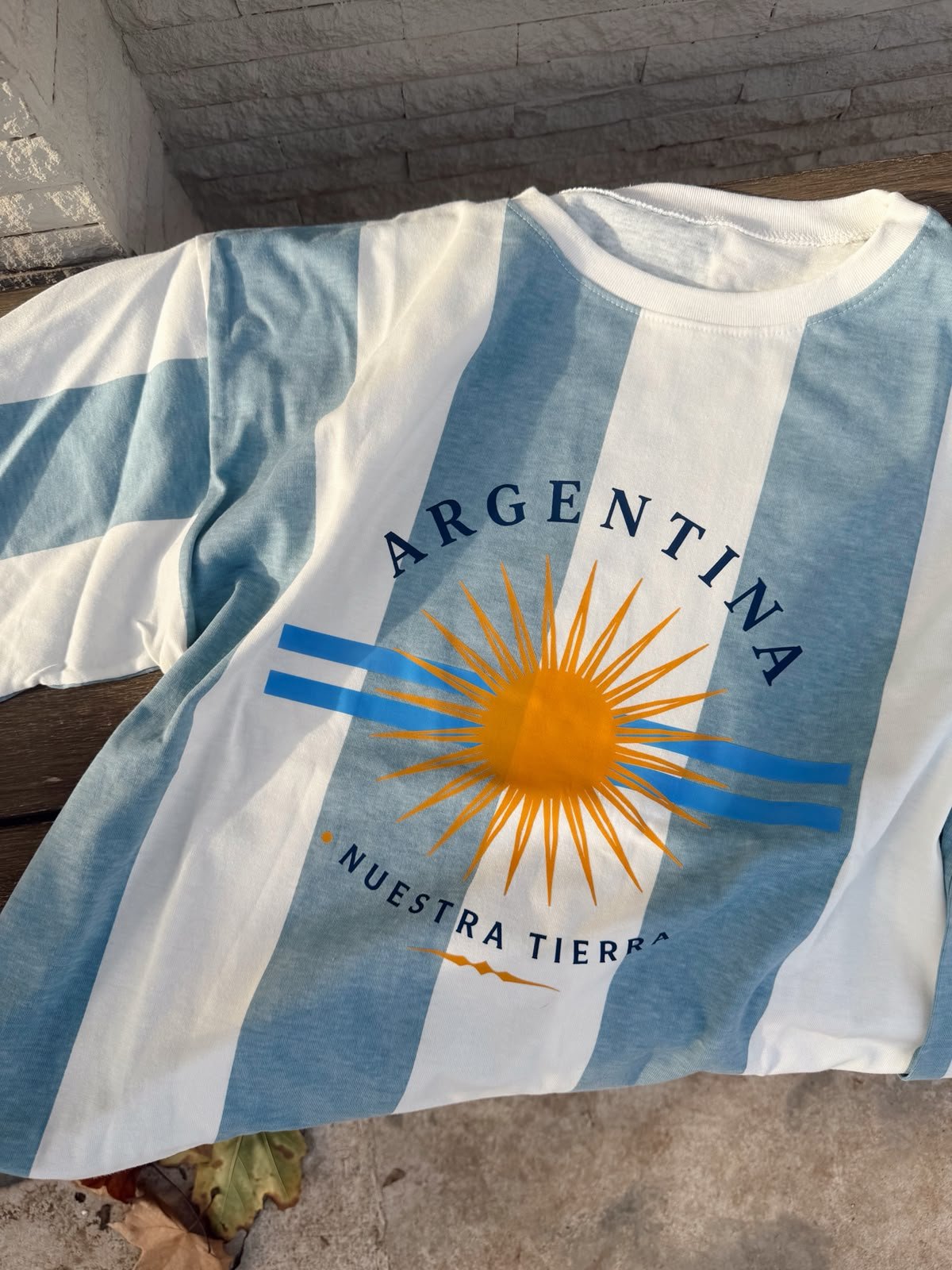 REMERA NUESTRA TIERRA RAYADA - Image 2