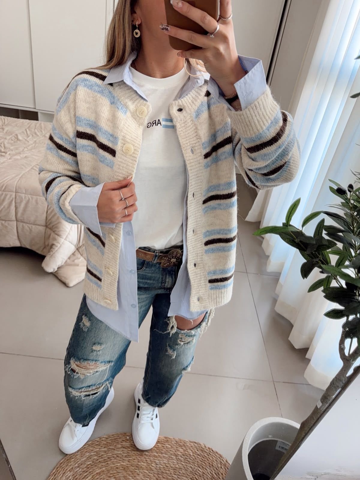 CARDIGAN RAYADO - Image 4