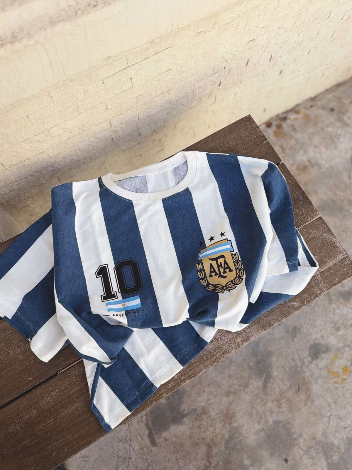 REMERA 10 AFA AZUL - Image 4