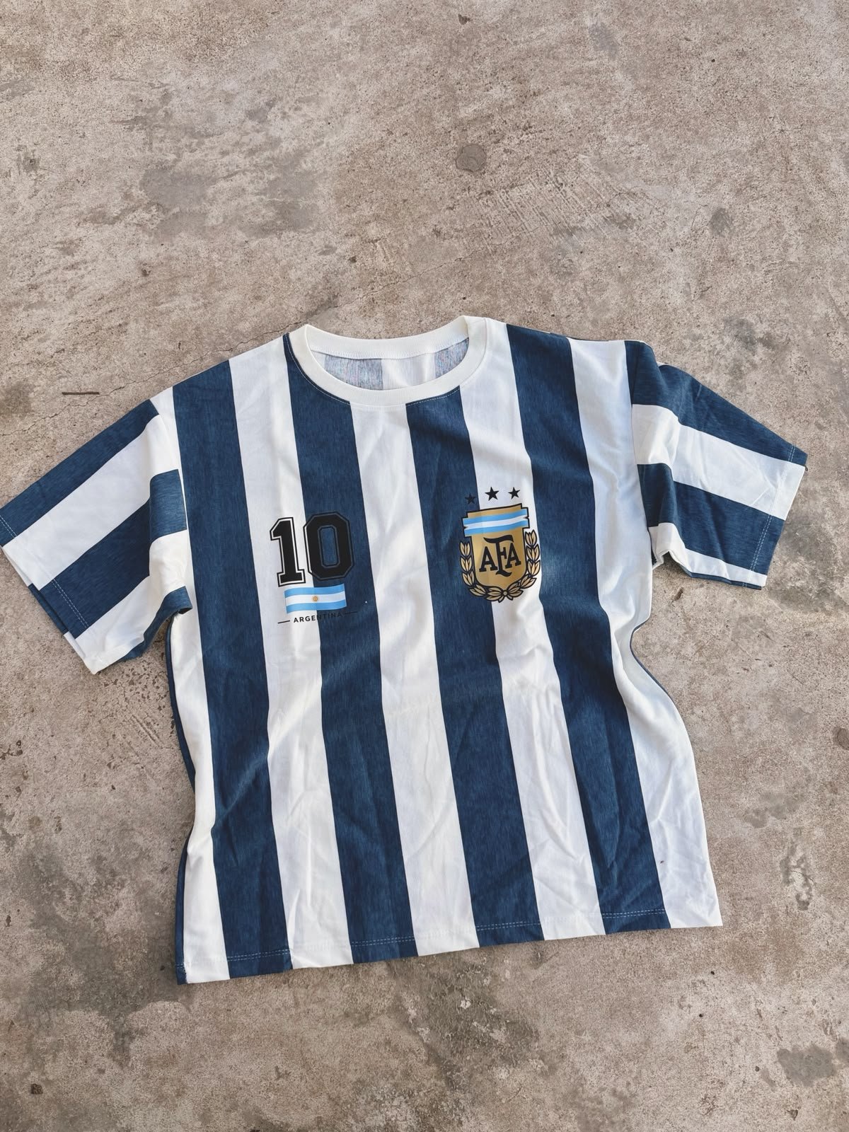 REMERA 10 AFA AZUL - Image 2