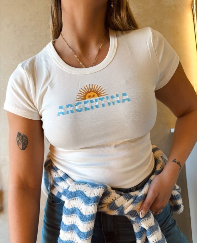 REMERA ARGENTINA SOL