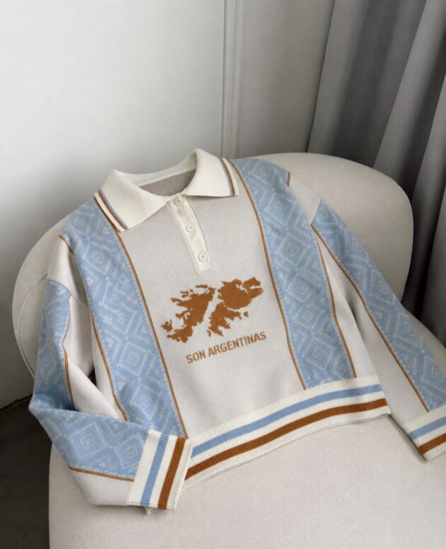 SWEATER CHOMBA MALVINAS ARGENTINAS