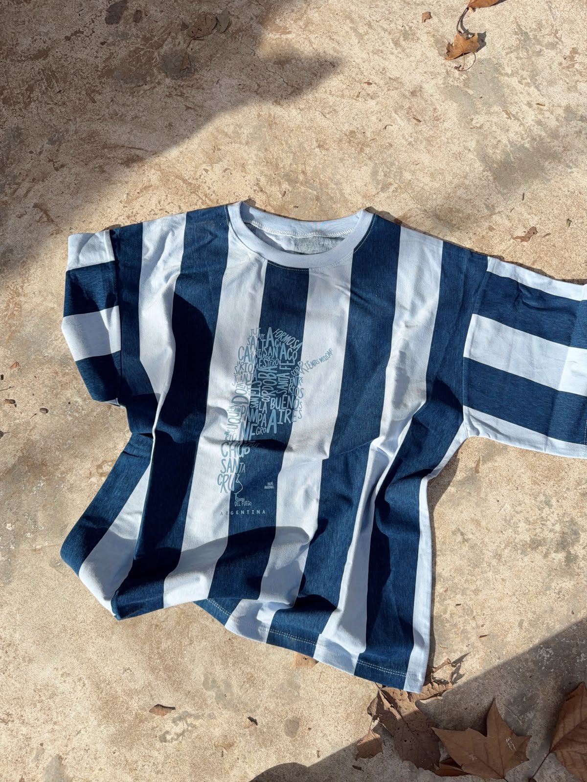 REMERA MAPA AZUL - Image 2