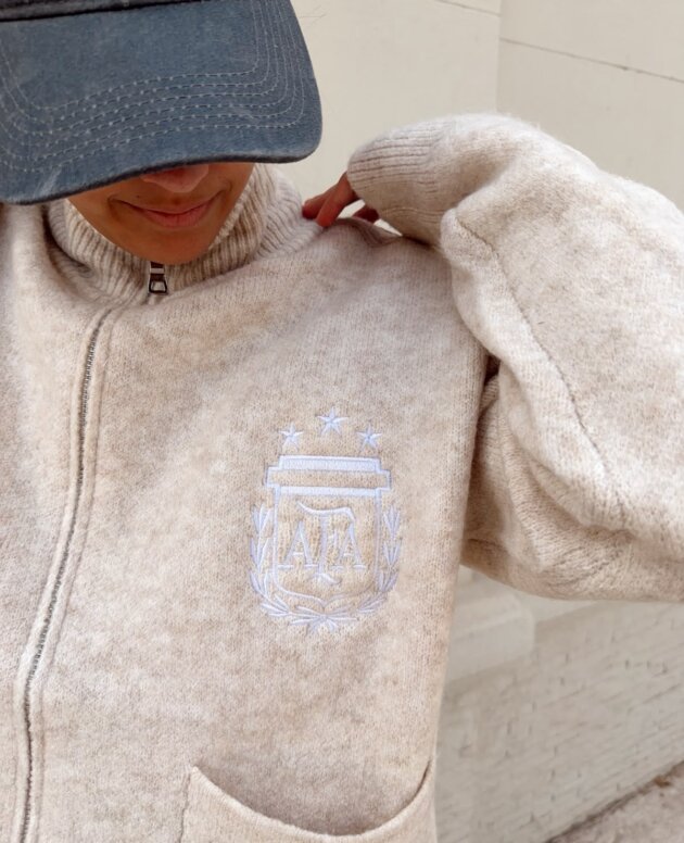 CAMPERA AFA BORDADA