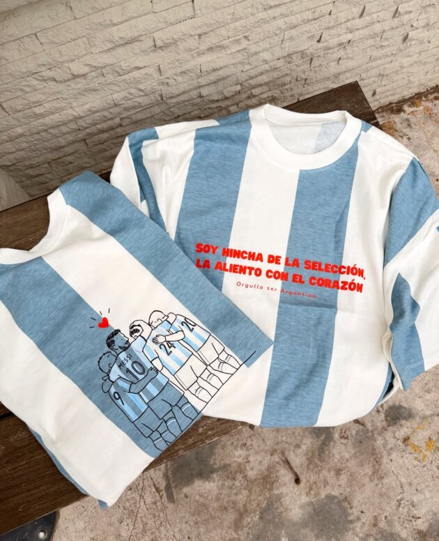REMERA SOY HINCHA DE LA SELECCIÓN