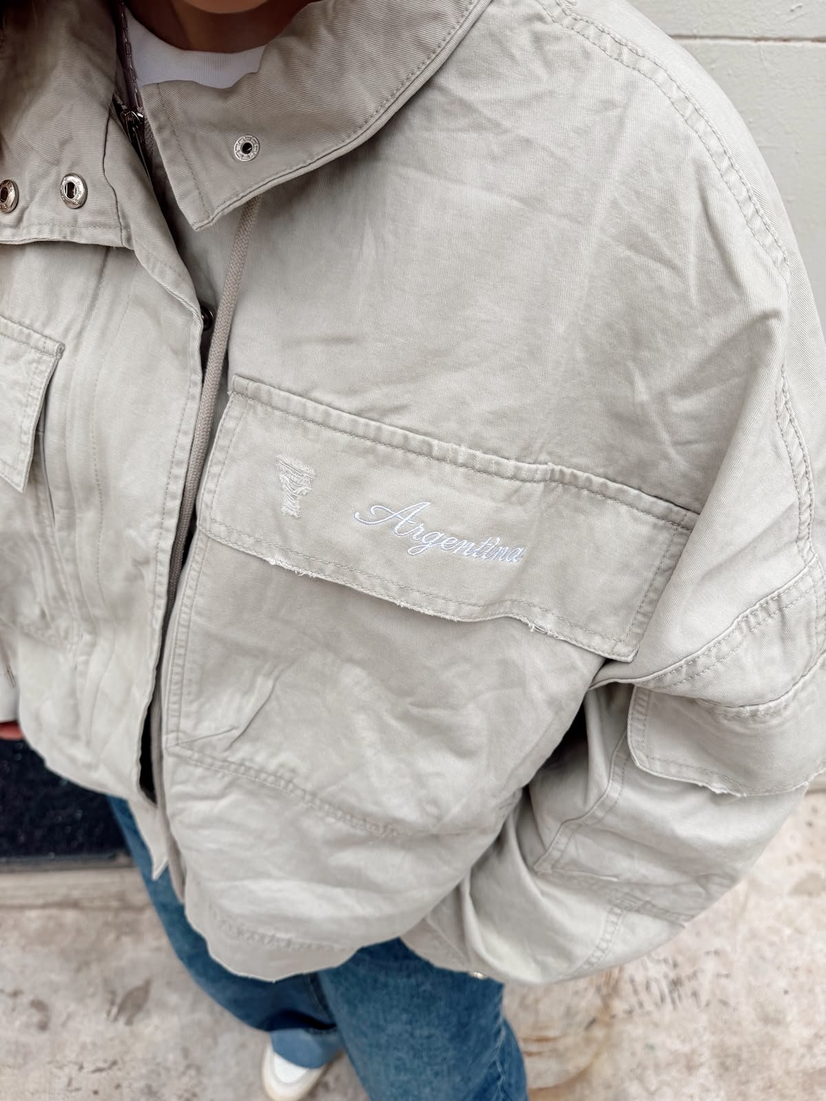 CAMPERA OID MORTALES BORDADA - Image 4
