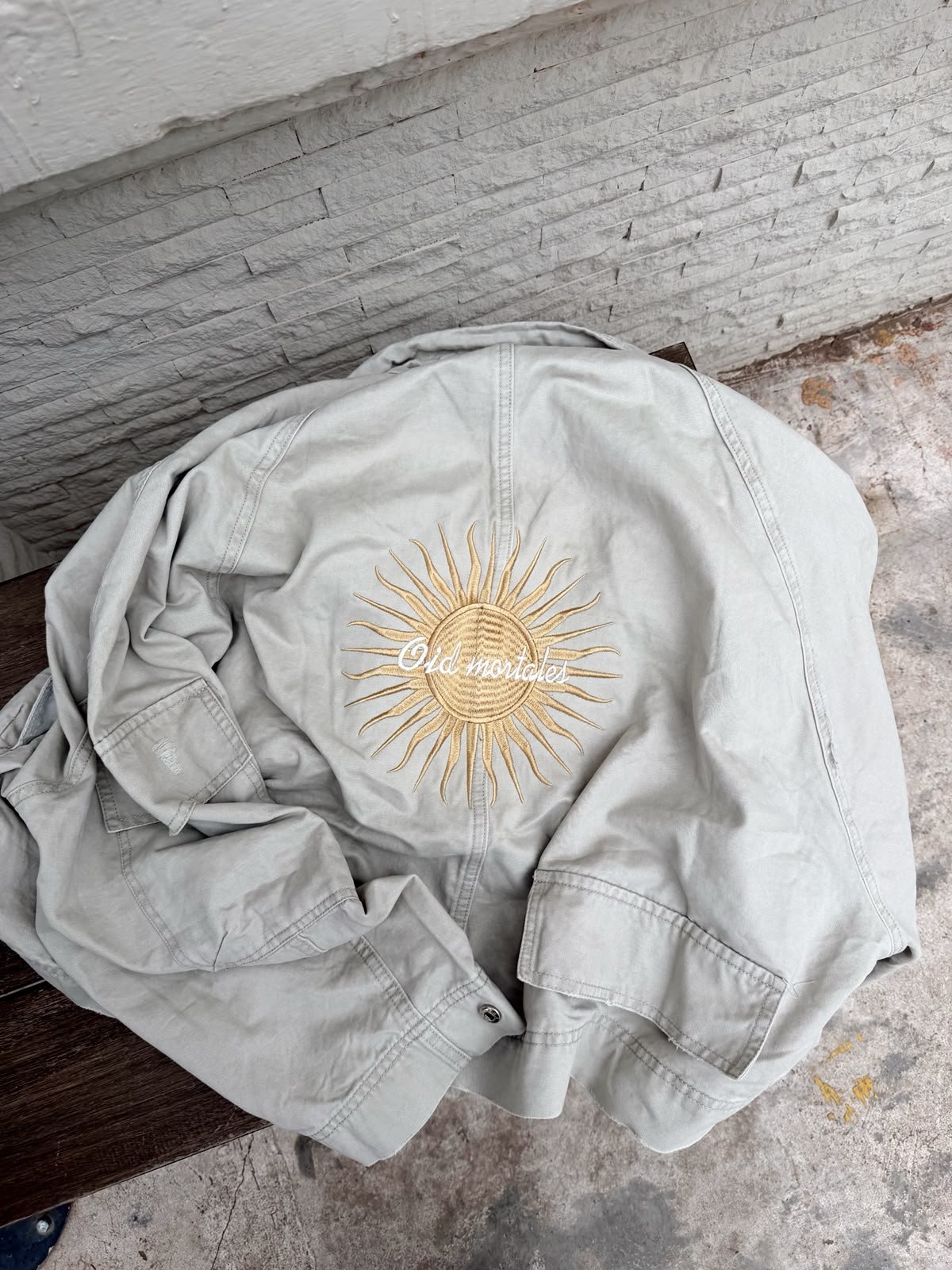 CAMPERA OID MORTALES BORDADA