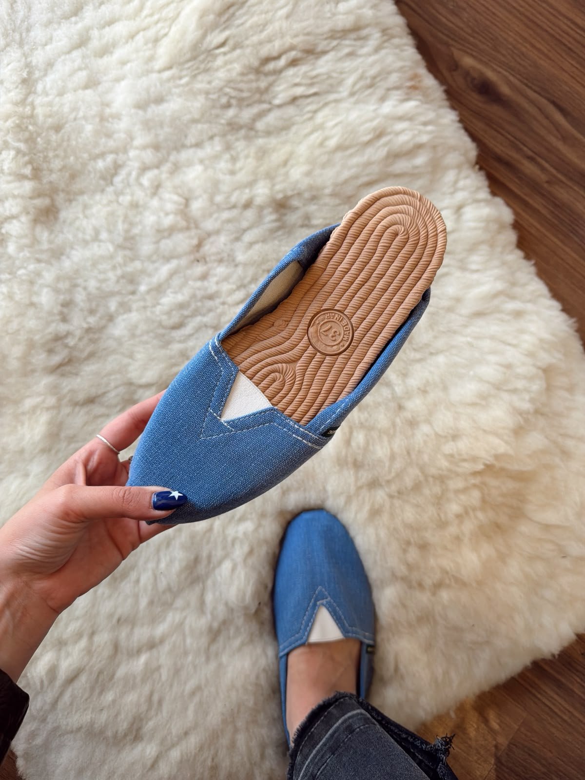 ALPARGATAS JEANS PVC