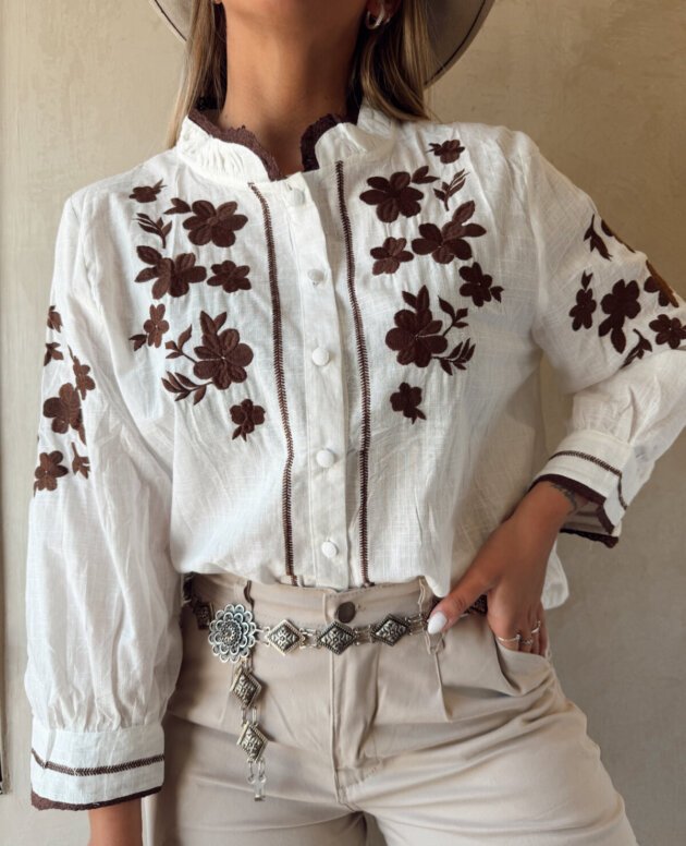 CAMISA FLORES